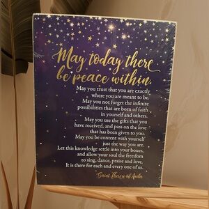 NIP “May there Be Peace” Block